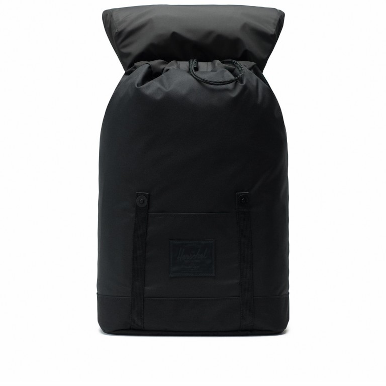 Rucksack Retreat Light Volumen 18 Liter Black, Farbe: schwarz, Marke: Herschel, EAN: 0828432234516, Abmessungen in cm: 34x46x12, Bild 3 von 5
