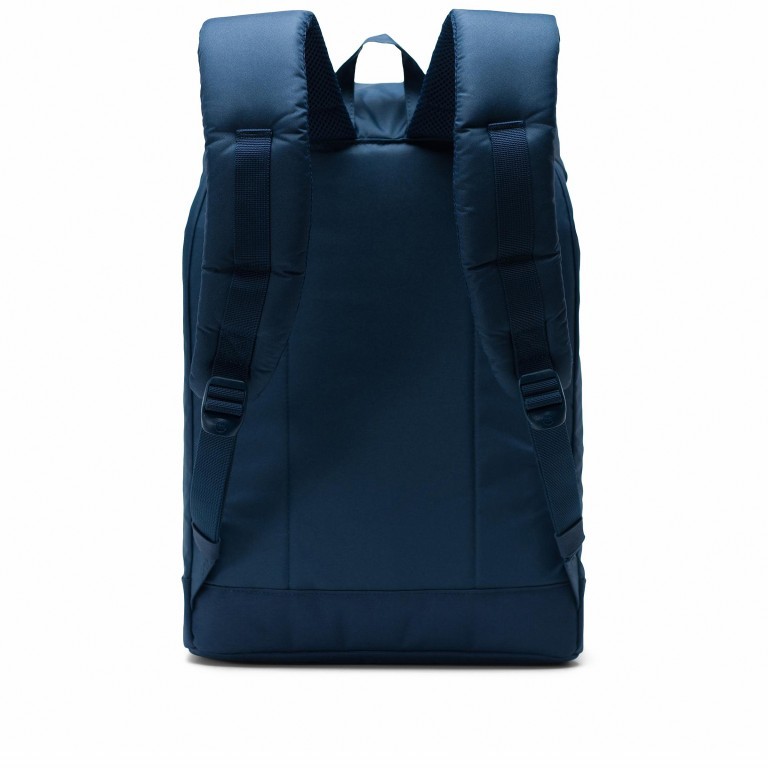 Rucksack Retreat Light Volumen 18 Liter Navy, Farbe: blau/petrol, Marke: Herschel, EAN: 0828432234547, Abmessungen in cm: 34x46x12, Bild 4 von 5