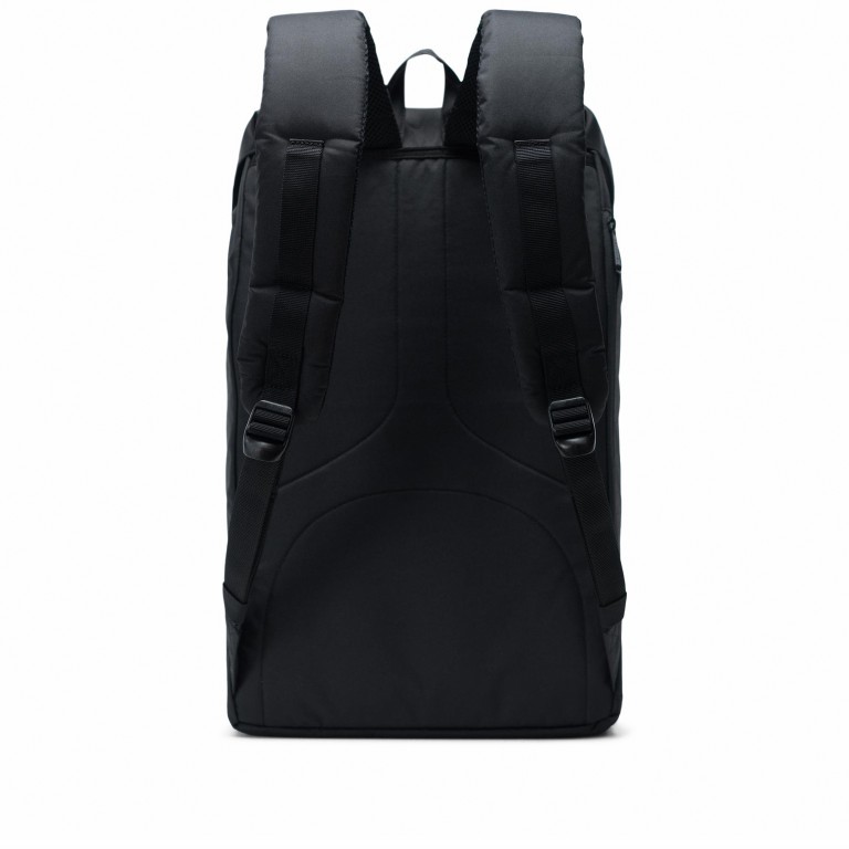 Rucksack Little America Light Volumen 23 Liter Black, Farbe: schwarz, Marke: Herschel, EAN: 0828432255481, Abmessungen in cm: 28x50x17, Bild 3 von 4