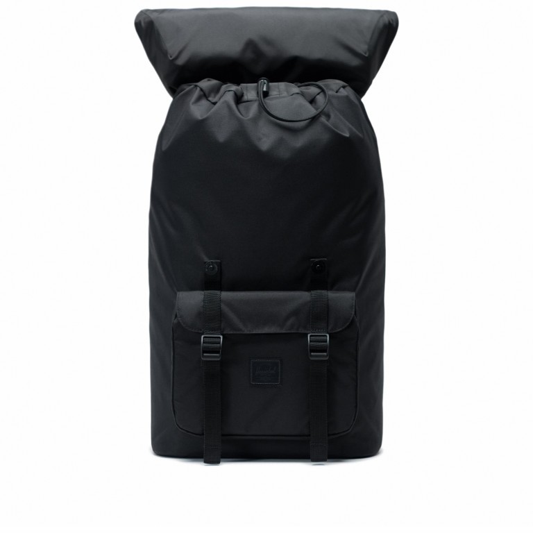 Rucksack Little America Light Volumen 23 Liter Black, Farbe: schwarz, Marke: Herschel, EAN: 0828432255481, Abmessungen in cm: 28x50x17, Bild 4 von 4