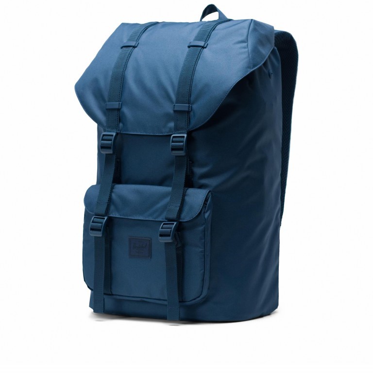 Rucksack Little America Light Volumen 23 Liter Navy, Farbe: blau/petrol, Marke: Herschel, EAN: 0828432255511, Abmessungen in cm: 28x50x17, Bild 2 von 5