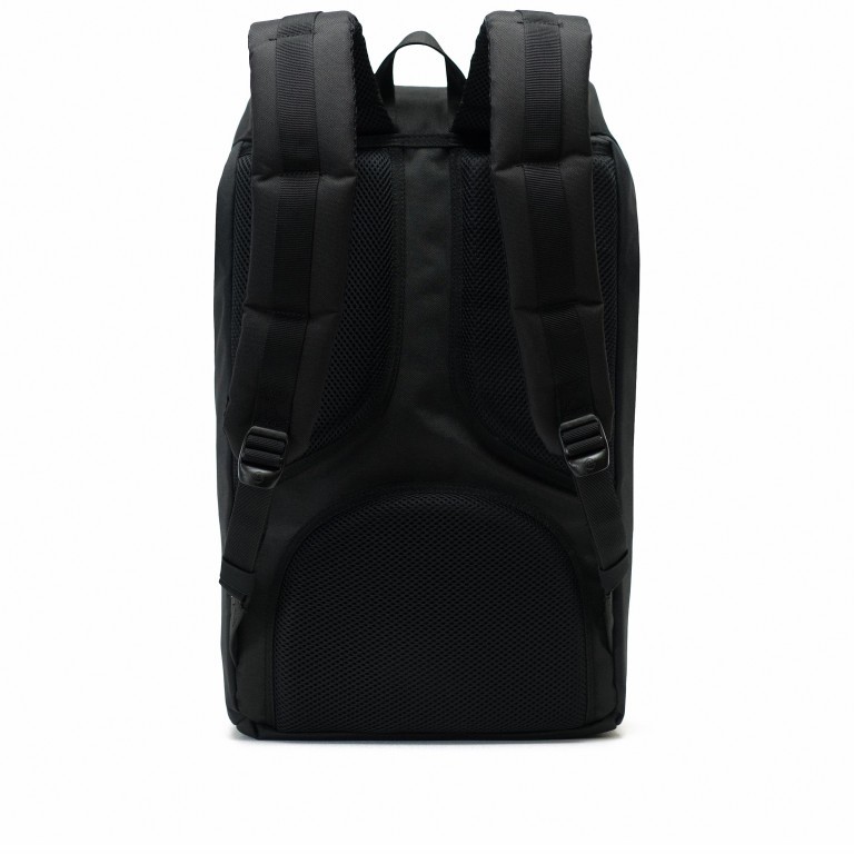 Rucksack Little America Rubber Straps Volumen 23 Liter Black Checkerboard, Farbe: schwarz, Marke: Herschel, EAN: 0828432243914, Abmessungen in cm: 28x50x17, Bild 4 von 4