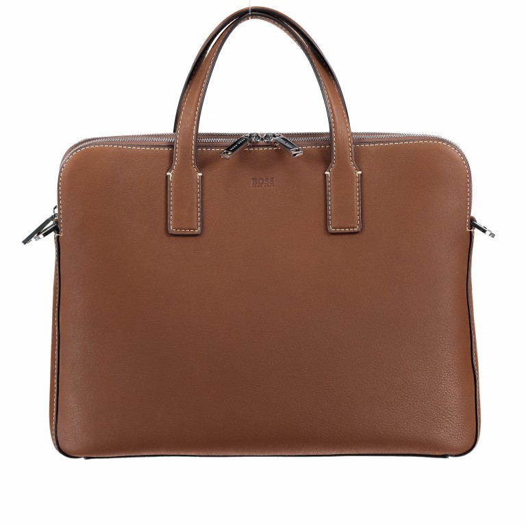 Aktentasche Crosstown Documentcase S Light Pastel Brown, Farbe: braun, Marke: BOSS, EAN: 4029049582786, Abmessungen in cm: 38.5x29x4, Bild 1 von 7