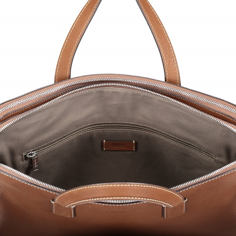 Aktentasche Crosstown Documentcase S Light Pastel Brown, Farbe: braun, Marke: Boss, EAN: 4029049582786, Abmessungen in cm: 38.5x29x4, Bild 5 von 7