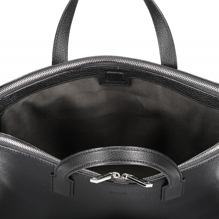 Aktentasche Crosstown Documentcase S Black, Farbe: schwarz, Marke: BOSS, EAN: 4029048355923, Abmessungen in cm: 38.5x29x4, Bild 4 von 7