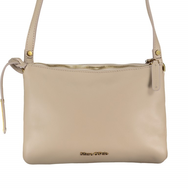 Schultertasche Nele Broken White, Farbe: beige, Marke: Marc O'Polo, EAN: 4059184042463, Abmessungen in cm: 24.5x17x4, Bild 1 von 6