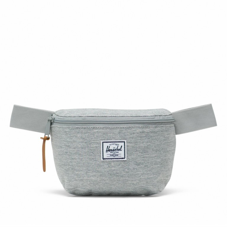 Gürteltasche Fourteen Light Grey Crosshatch, Farbe: grau, Marke: Herschel, EAN: 0828432244751, Abmessungen in cm: 19x17.5x6, Bild 1 von 3