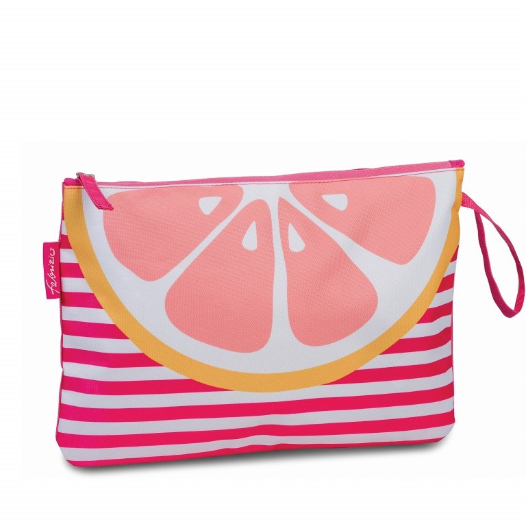 Kulturtasche Bikini Bag Pink, Farbe: rosa/pink, Marke: Fabrizio, Abmessungen in cm: 28x19.5x1, Bild 1 von 2