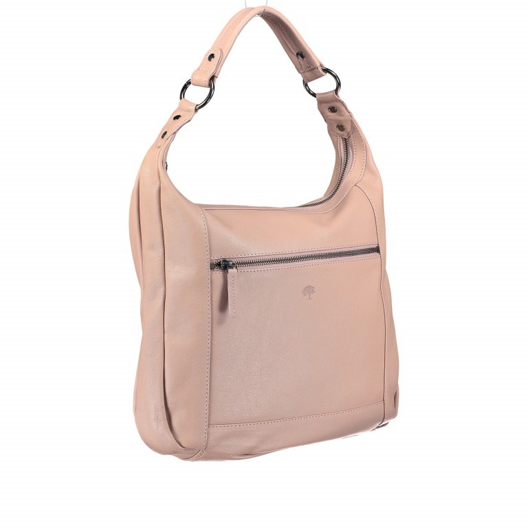 Beuteltasche Milano Rose, Farbe: rosa/pink, Marke: Hausfelder Manufaktur, EAN: 4251672717468, Abmessungen in cm: 33.5x29x6, Bild 2 von 8