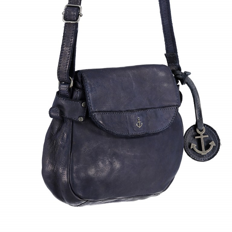 Umhängetasche Anchor-Love Chloe B3.5777 Midnight Navy, Farbe: blau/petrol, Marke: Harbour 2nd, EAN: 4046478035980, Abmessungen in cm: 21x18x6, Bild 2 von 6