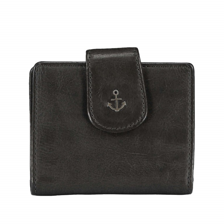 Geldbörse Anchor-Love Stella B3.1547 Dark Ash, Farbe: anthrazit, Marke: Harbour 2nd, EAN: 4046478035799, Abmessungen in cm: 10.5x8.5x3, Bild 1 von 5