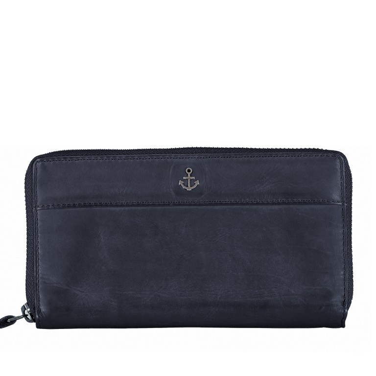 Geldbörse Anchor-Love Atlantica B3.9858 Midnight Navy, Farbe: blau/petrol, Marke: Harbour 2nd, EAN: 4046478036659, Bild 1 von 4