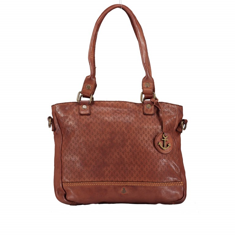 Shopper Logo-Laser Ave B3.7611 Charming Cognac, Farbe: cognac, Marke: Harbour 2nd, EAN: 4046478037489, Abmessungen in cm: 34x29x5, Bild 1 von 8
