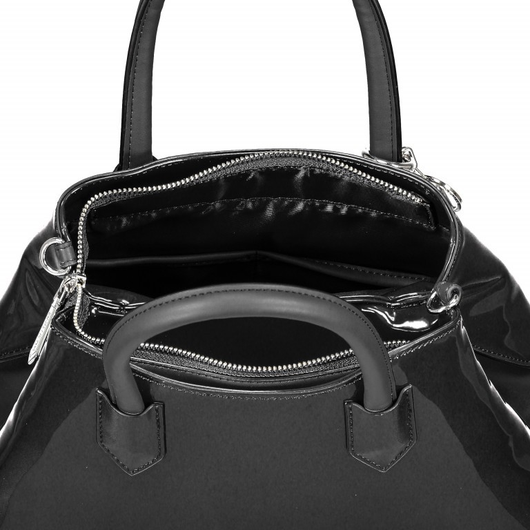 Handtasche Pascal Nero, Farbe: schwarz, Marke: Valentino Bags, EAN: 8052790754290, Abmessungen in cm: 24x22x14, Bild 7 von 7