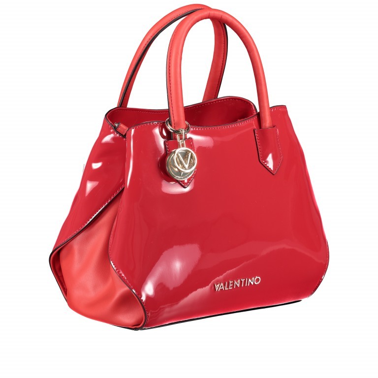 Handtasche Pascal Rosso, Farbe: rot/weinrot, Marke: Valentino Bags, EAN: 8052790754313, Abmessungen in cm: 24x22x14, Bild 2 von 7