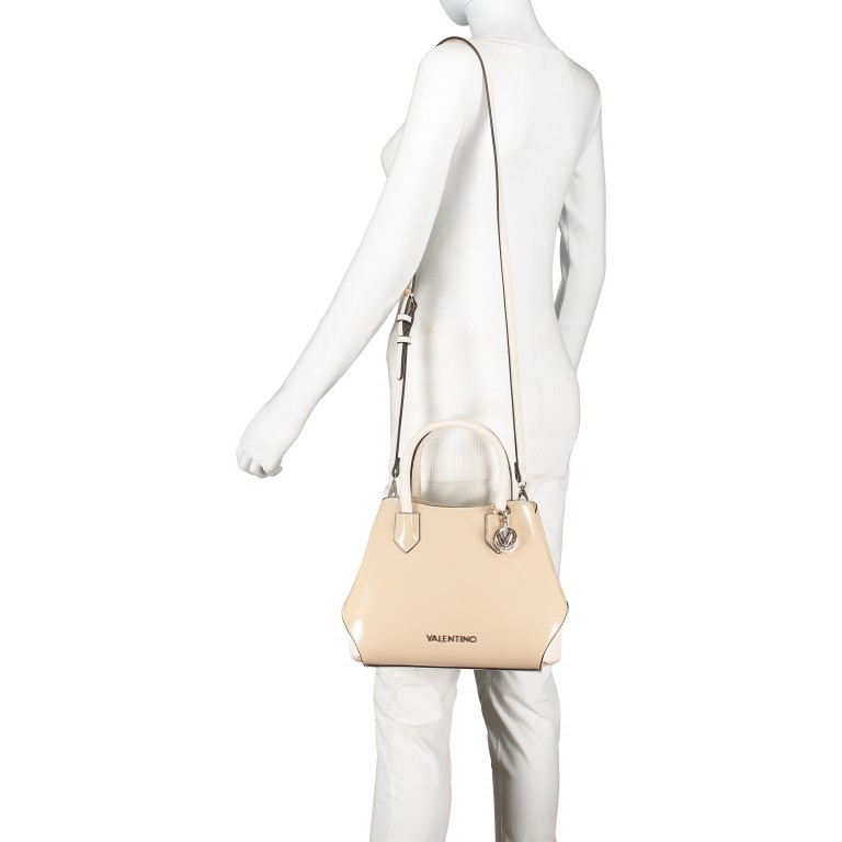 Handtasche Pascal Beige, Farbe: beige, Marke: Valentino Bags, EAN: 8052790754320, Abmessungen in cm: 24x22x14, Bild 4 von 7