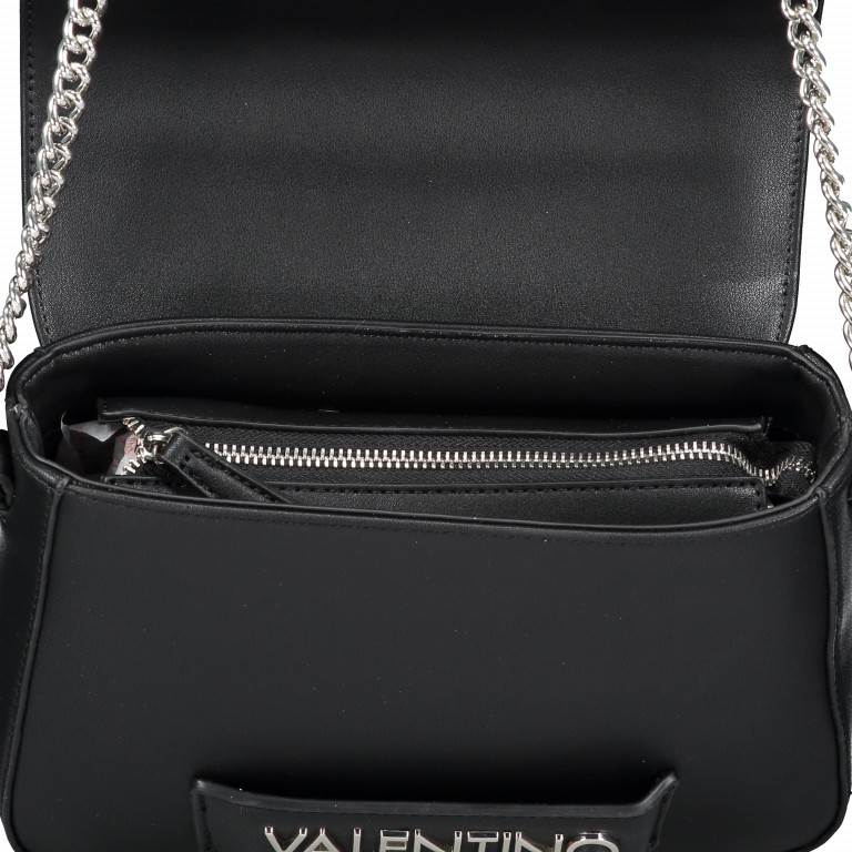 Umhängetasche Coco Nero, Farbe: schwarz, Marke: Valentino Bags, EAN: 8052790751305, Abmessungen in cm: 24x19x6.5, Bild 5 von 5