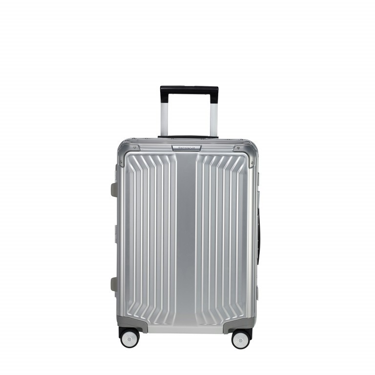 Koffer Lite-Box Spinner 55 Aluminium Silver, Farbe: metallic, Marke: Samsonite, EAN: 5414847961533, Abmessungen in cm: 40x55x23, Bild 1 von 11