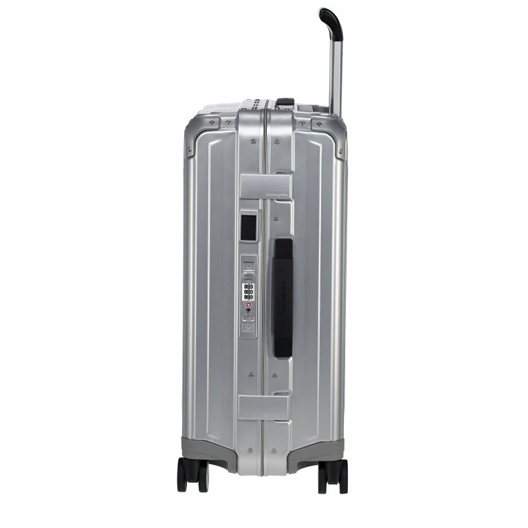 Koffer Lite-Box Spinner 55 Aluminium Silver, Farbe: metallic, Marke: Samsonite, EAN: 5414847961533, Abmessungen in cm: 40x55x23, Bild 3 von 11