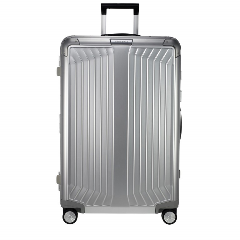 Koffer Lite-Box Spinner 76 Aluminium Silver, Farbe: metallic, Marke: Samsonite, EAN: 5414847961571, Abmessungen in cm: 51x76x28, Bild 1 von 11