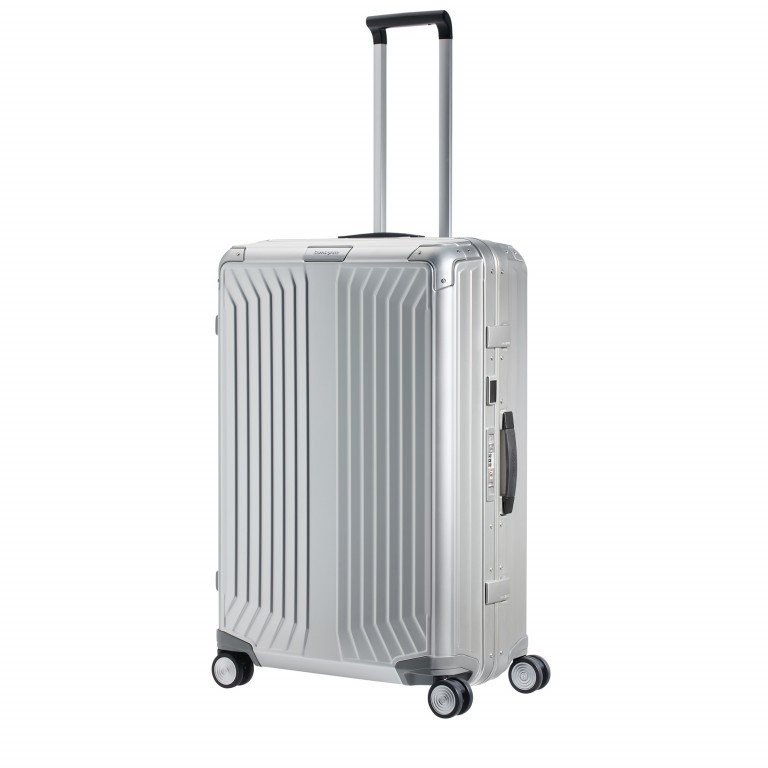 Koffer Lite-Box Spinner 76 Aluminium Silver, Farbe: metallic, Marke: Samsonite, EAN: 5414847961571, Abmessungen in cm: 51x76x28, Bild 8 von 11