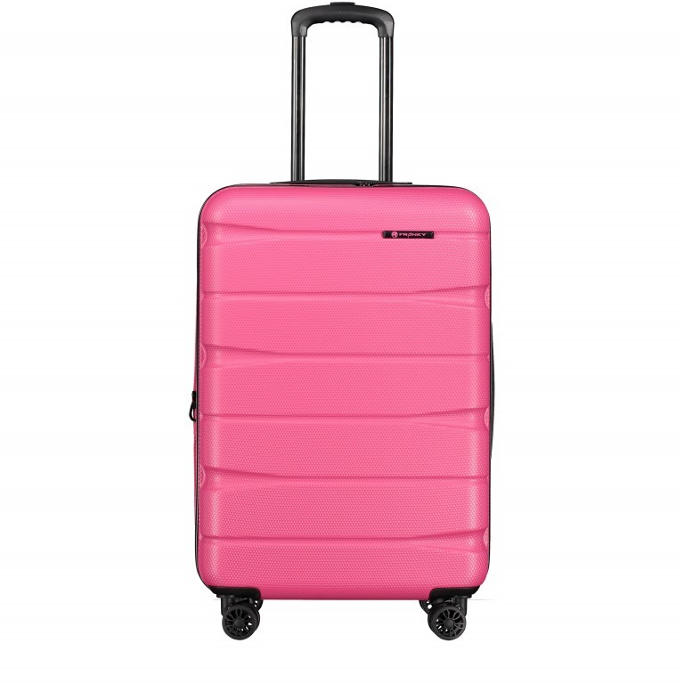 Koffer ABS13 66 cm Pink, Farbe: rosa/pink, Marke: Franky, EAN: 4250346134334, Abmessungen in cm: 44.5x66x28, Bild 1 von 10