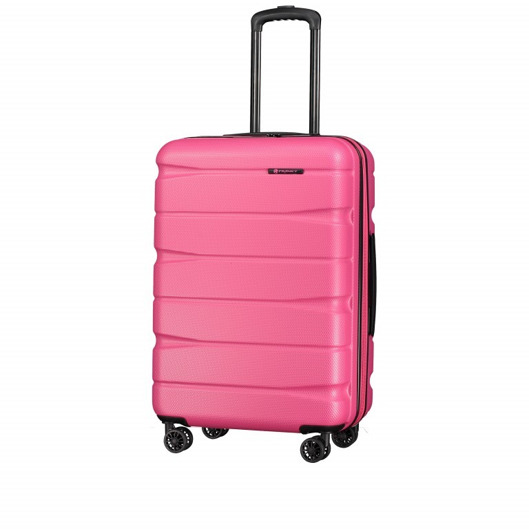 Koffer ABS13 66 cm Pink, Farbe: rosa/pink, Marke: Franky, EAN: 4250346134334, Abmessungen in cm: 44.5x66x28, Bild 2 von 10