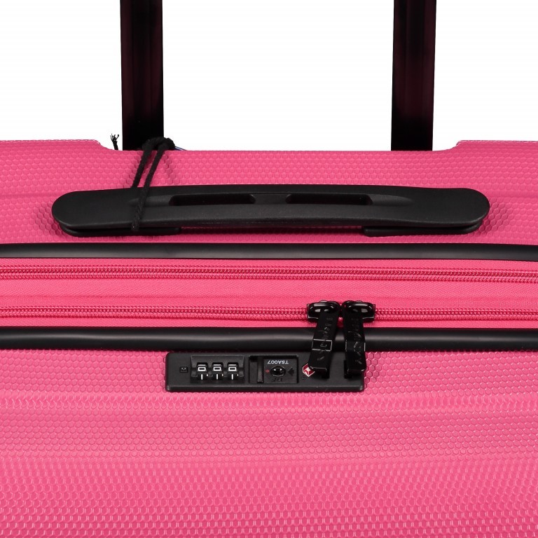 Koffer ABS13 66 cm Pink, Farbe: rosa/pink, Marke: Franky, EAN: 4250346134334, Abmessungen in cm: 44.5x66x28, Bild 10 von 10
