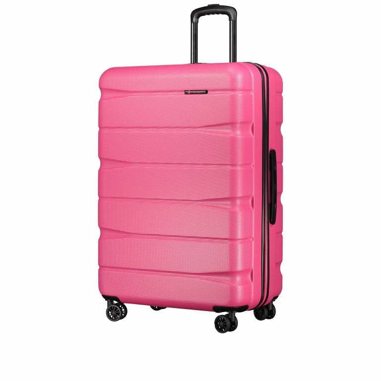 Koffer ABS13 76 cm Pink, Farbe: rosa/pink, Marke: Franky, EAN: 4250346134341, Abmessungen in cm: 51x76x30, Bild 2 von 8