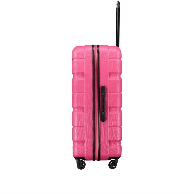 Koffer ABS13 76 cm Pink, Farbe: rosa/pink, Marke: Franky, EAN: 4250346134341, Abmessungen in cm: 51x76x30, Bild 3 von 8