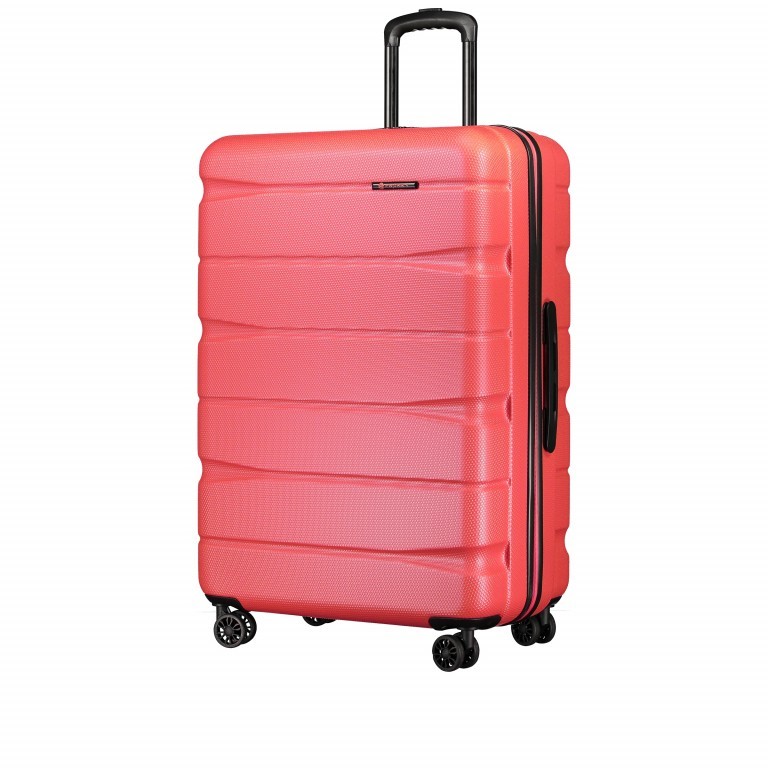 Koffer ABS13 76 cm Corale, Farbe: orange, Marke: Franky, EAN: 4250346134372, Abmessungen in cm: 51x76x30, Bild 2 von 8