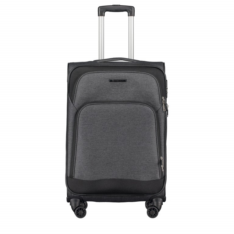 Koffer T1 69 cm Grey Bee, Farbe: grau, Marke: Franky, EAN: 4251672723001, Abmessungen in cm: 42x69x27, Bild 1 von 7
