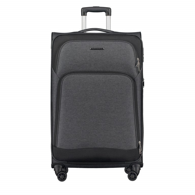 Koffer T1 79 cm Grey Bee, Farbe: grau, Marke: Franky, EAN: 4250346126704, Abmessungen in cm: 47x79x31, Bild 1 von 7