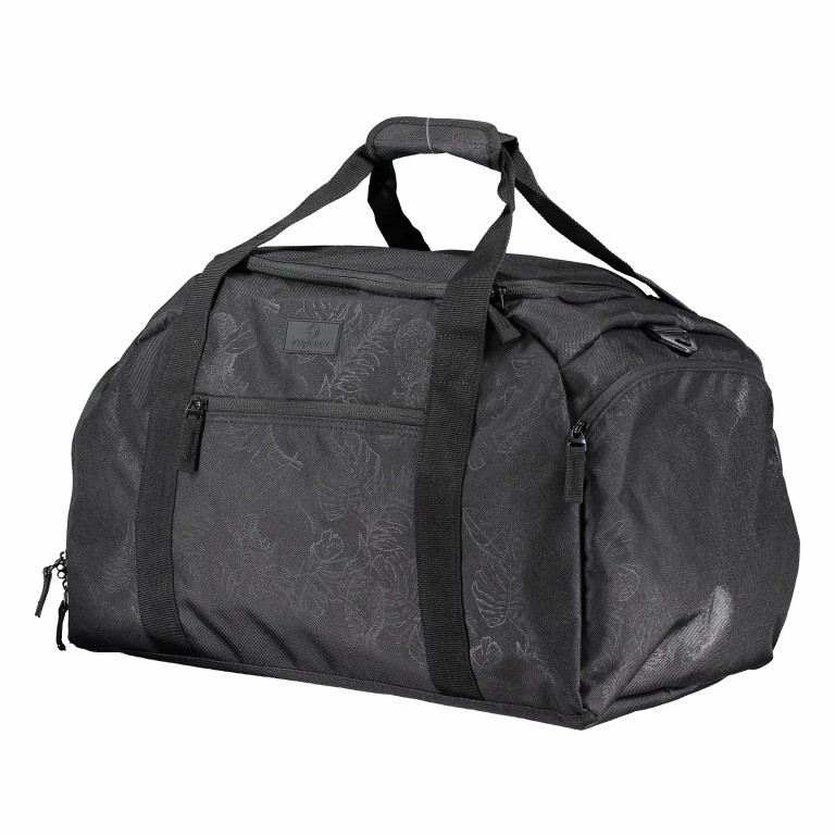 Reisetasche T1 Größe M Black Pineapple, Farbe: schwarz, Marke: Franky, EAN: 4250346126483, Abmessungen in cm: 50x33x30, Bild 2 von 4