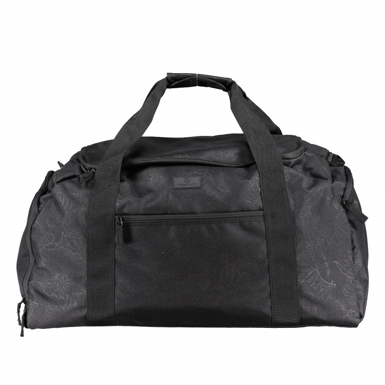 Reisetasche T1 Größe L Black Pineapple, Farbe: schwarz, Marke: Franky, EAN: 4250346126513, Abmessungen in cm: 62x37x31, Bild 1 von 4
