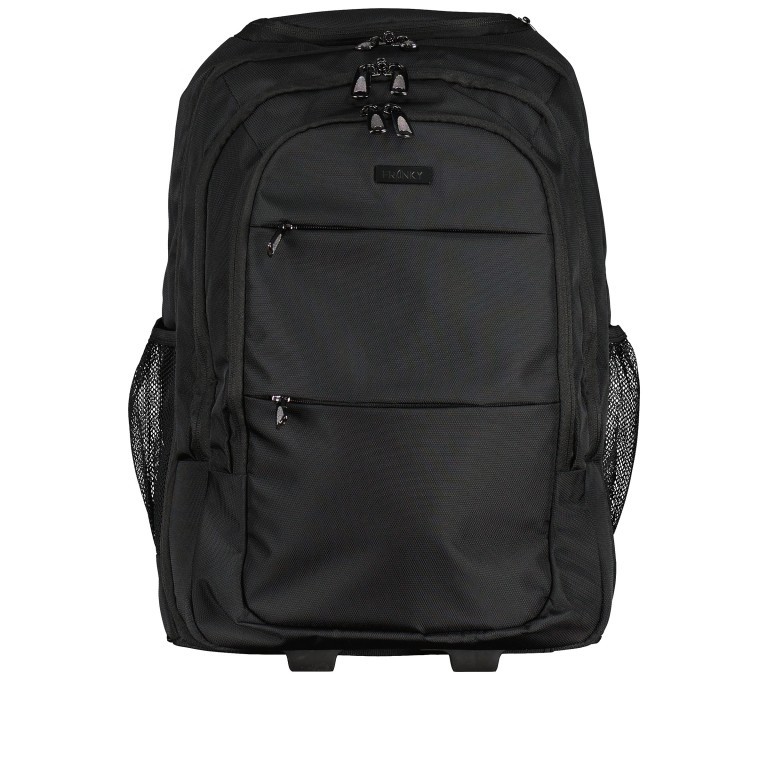 Business-Rucksacktrolley BRST1 Größe 48 cm Black, Farbe: schwarz, Marke: Franky, EAN: 4251672767692, Abmessungen in cm: 33x48x23, Bild 2 von 13
