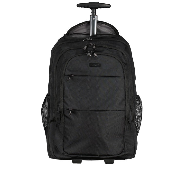 Business-Rucksacktrolley BRST1 Größe 48 cm Black, Farbe: schwarz, Marke: Franky, EAN: 4251672767692, Abmessungen in cm: 33x48x23, Bild 1 von 13