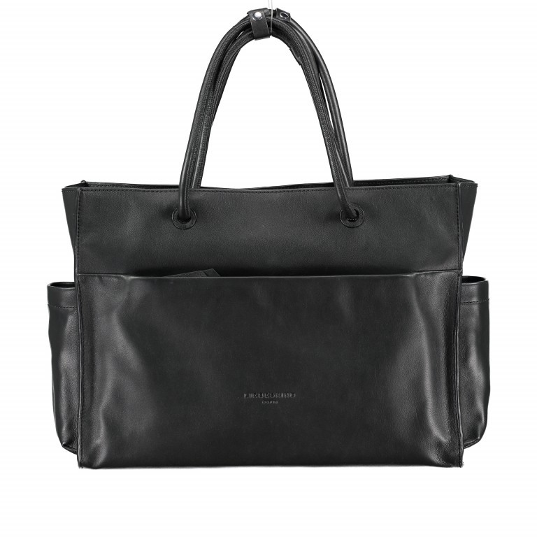 Shopper Silky Sheep DS Black, Farbe: schwarz, Marke: Liebeskind Berlin, EAN: 4058629105114, Abmessungen in cm: 39x29x10, Bild 1 von 8