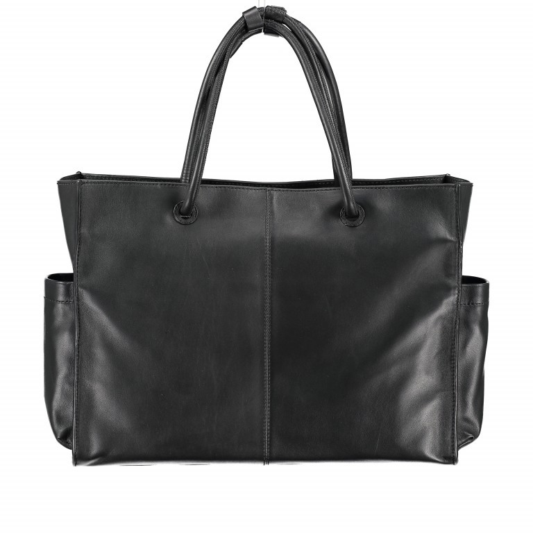 Shopper Silky Sheep DS Black, Farbe: schwarz, Marke: Liebeskind Berlin, EAN: 4058629105114, Abmessungen in cm: 39x29x10, Bild 3 von 8