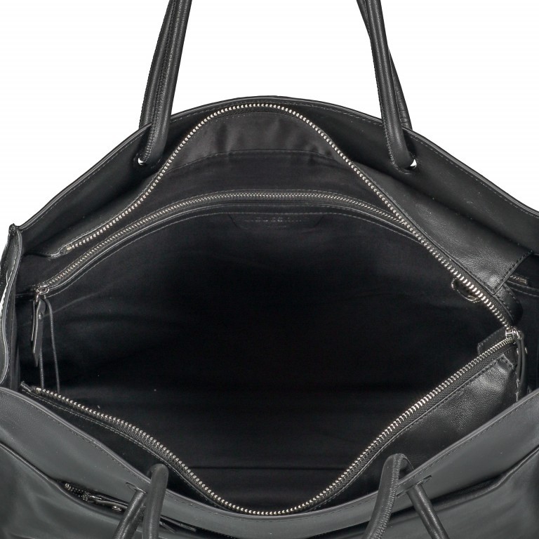Shopper Silky Sheep DS Black, Farbe: schwarz, Marke: Liebeskind Berlin, EAN: 4058629105114, Abmessungen in cm: 39x29x10, Bild 7 von 8