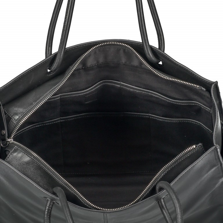 Shopper Silky Sheep DS Black, Farbe: schwarz, Marke: Liebeskind Berlin, EAN: 4058629105114, Abmessungen in cm: 39x29x10, Bild 8 von 8