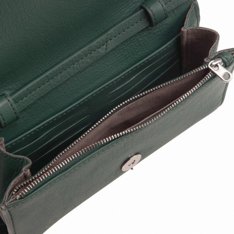 Umhängetasche Essentials Clutch Dark Green, Farbe: grün/oliv, Marke: Liebeskind Berlin, EAN: 4058629108641, Abmessungen in cm: 21x11.5x4, Bild 5 von 5