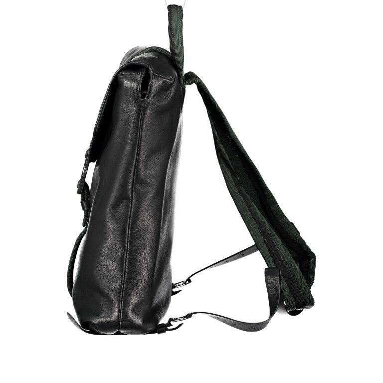Rucksack Soft Messenger Backpack Black, Farbe: schwarz, Marke: Liebeskind Berlin, EAN: 4058629106715, Abmessungen in cm: 32x37x10, Bild 3 von 6