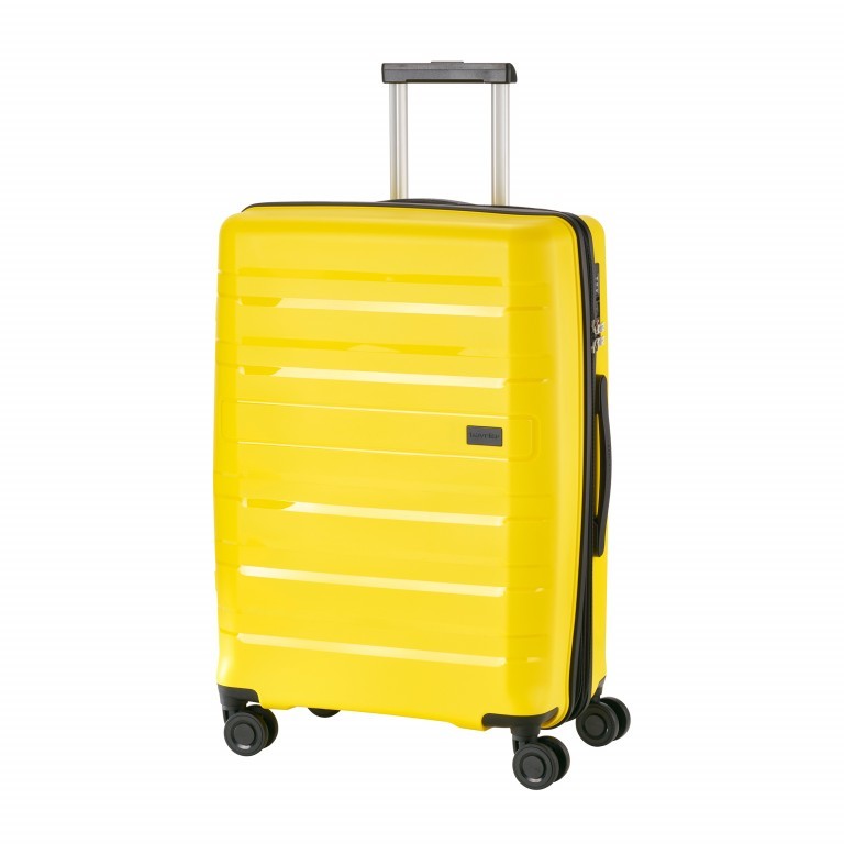 Koffer Kosmos 67 cm Gelb, Farbe: gelb, Marke: Travelite, EAN: 4027002065253, Abmessungen in cm: 45x67x27, Bild 2 von 8