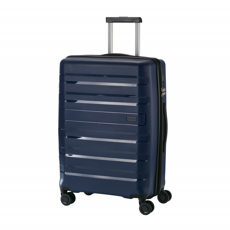 Koffer Kosmos 67 cm Blau, Farbe: blau/petrol, Marke: Travelite, EAN: 4027002065239, Abmessungen in cm: 45x67x27, Bild 2 von 8