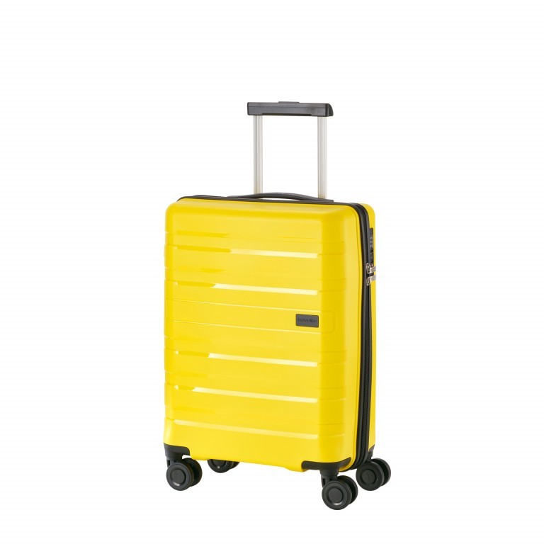 Koffer Kosmos 55 cm Gelb, Farbe: gelb, Marke: Travelite, EAN: 4027002065208, Abmessungen in cm: 39x55x23, Bild 2 von 7