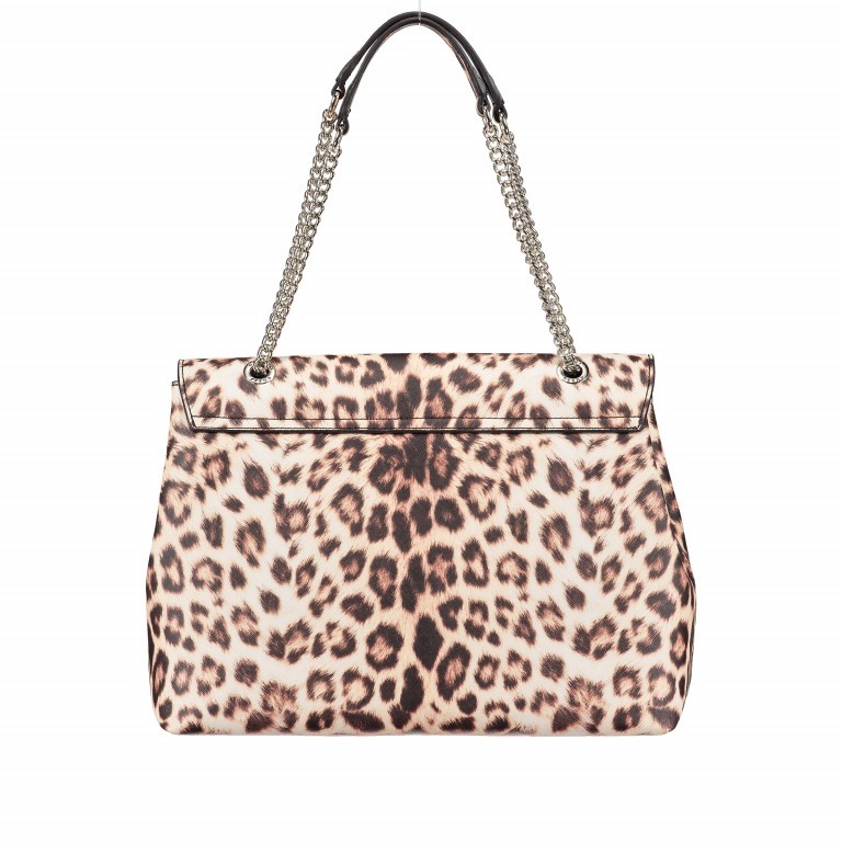 Umhängetasche Leopard, Farbe: beige, Marke: Guess, EAN: 0190231250807, Abmessungen in cm: 34x25x14, Bild 3 von 6