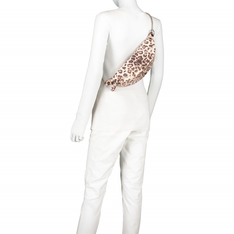 Umhängetasche / Gürteltasche Leopard, Farbe: beige, Marke: Guess, EAN: 0190231250852, Bild 5 von 6