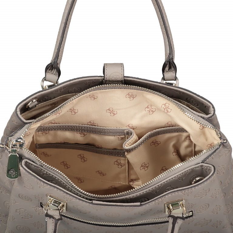 Handtasche Taupe, Farbe: taupe/khaki, Marke: Guess, EAN: 0190231251361, Abmessungen in cm: 30.5x23.5x11.5, Bild 7 von 8