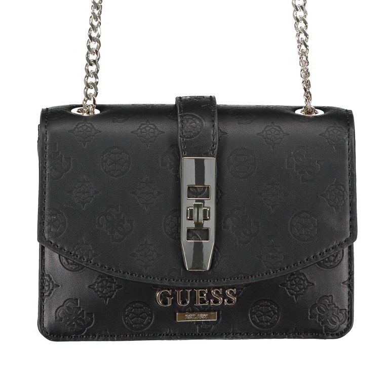 Umhängetasche Black, Farbe: schwarz, Marke: Guess, EAN: 0190231252764, Abmessungen in cm: 19x14x6, Bild 1 von 5